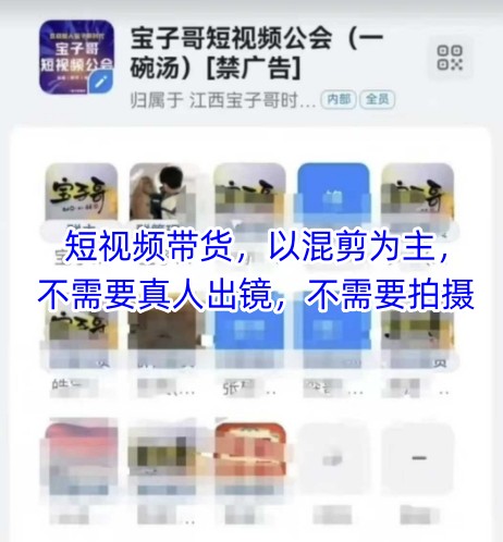 宝子哥头部团队短视频带货,以混剪为主,不需要真人出镜,不需要拍摄【更新26年3月】 宝子哥头部团队短视频带货,以混剪为主,不需要真人出镜,不需要拍摄【更新26年3月】