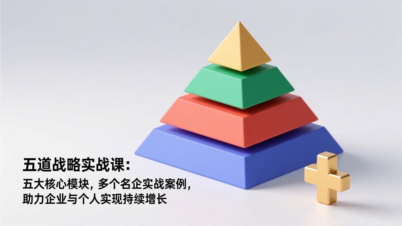 五道战略实战课:五大核心模块,多个名企实战案例,助力企业与个人实现持续增长 五道战略实战课:五大核心模块,多个名企实战案例,助力企业与个人实现持续增长