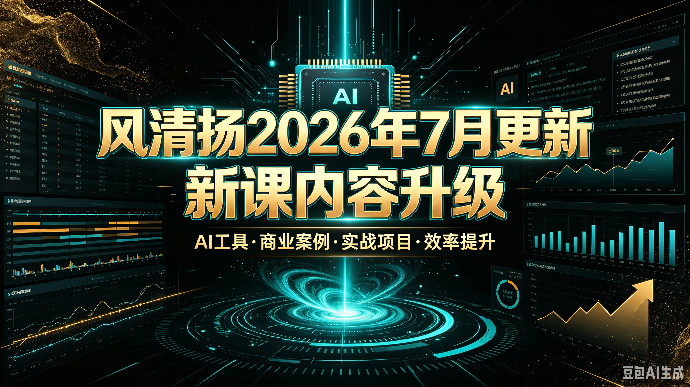 【精】风清扬2026年7月更新新课内容升级,AI工具·商业案例·实战项目·效率提升 【精】风清扬2026年7月更新新课内容升级,AI工具·商业案例·实战项目·效率提升