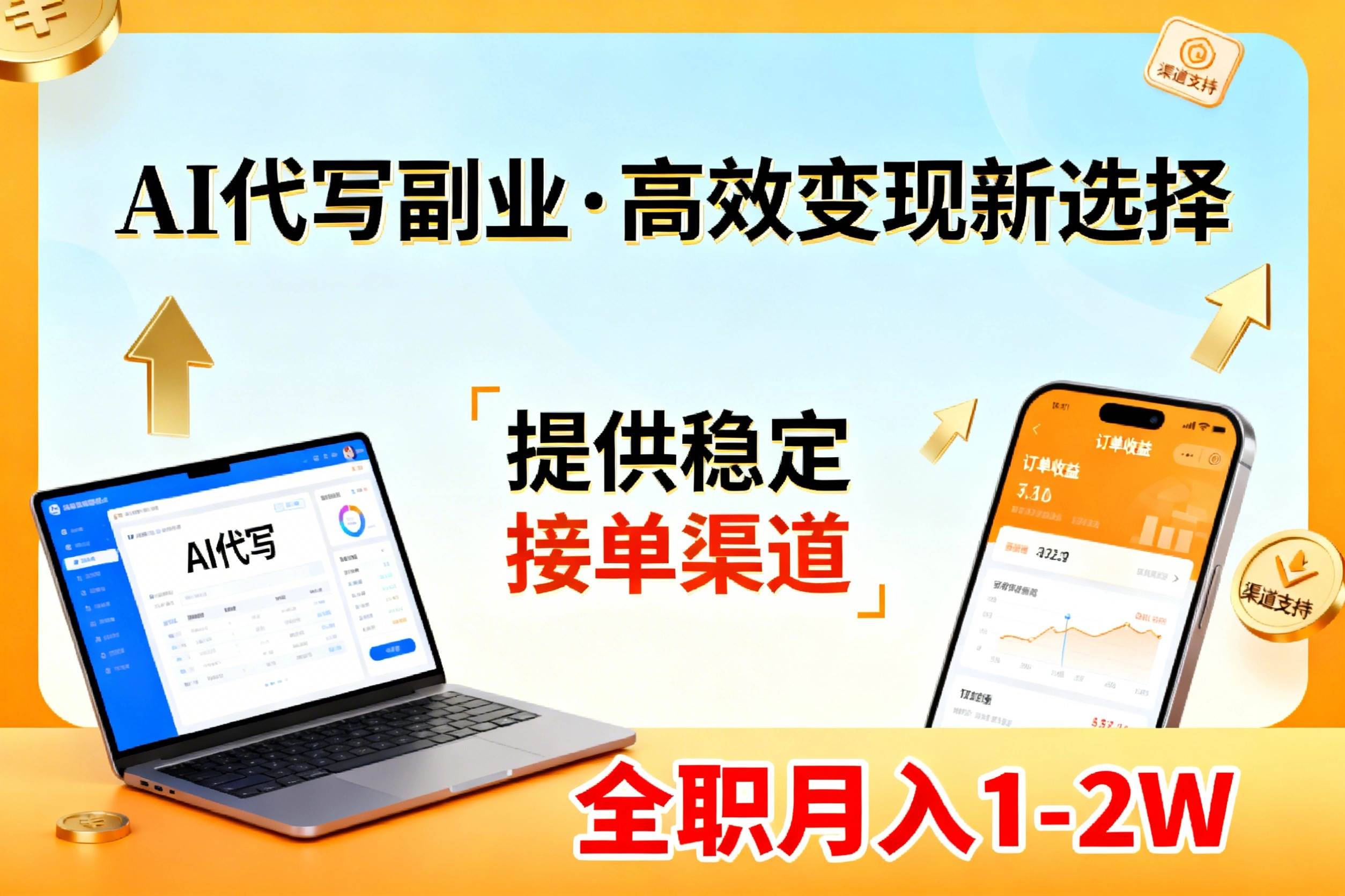 (17446期)AI代写副业,高效变现,提供渠道,永不失业副业兼职 全职月入1-2W【SOP手册】 (17446期)AI代写副业,高效变现,提供渠道,永不失业副业兼职 全职月入1-2W【SOP手册】