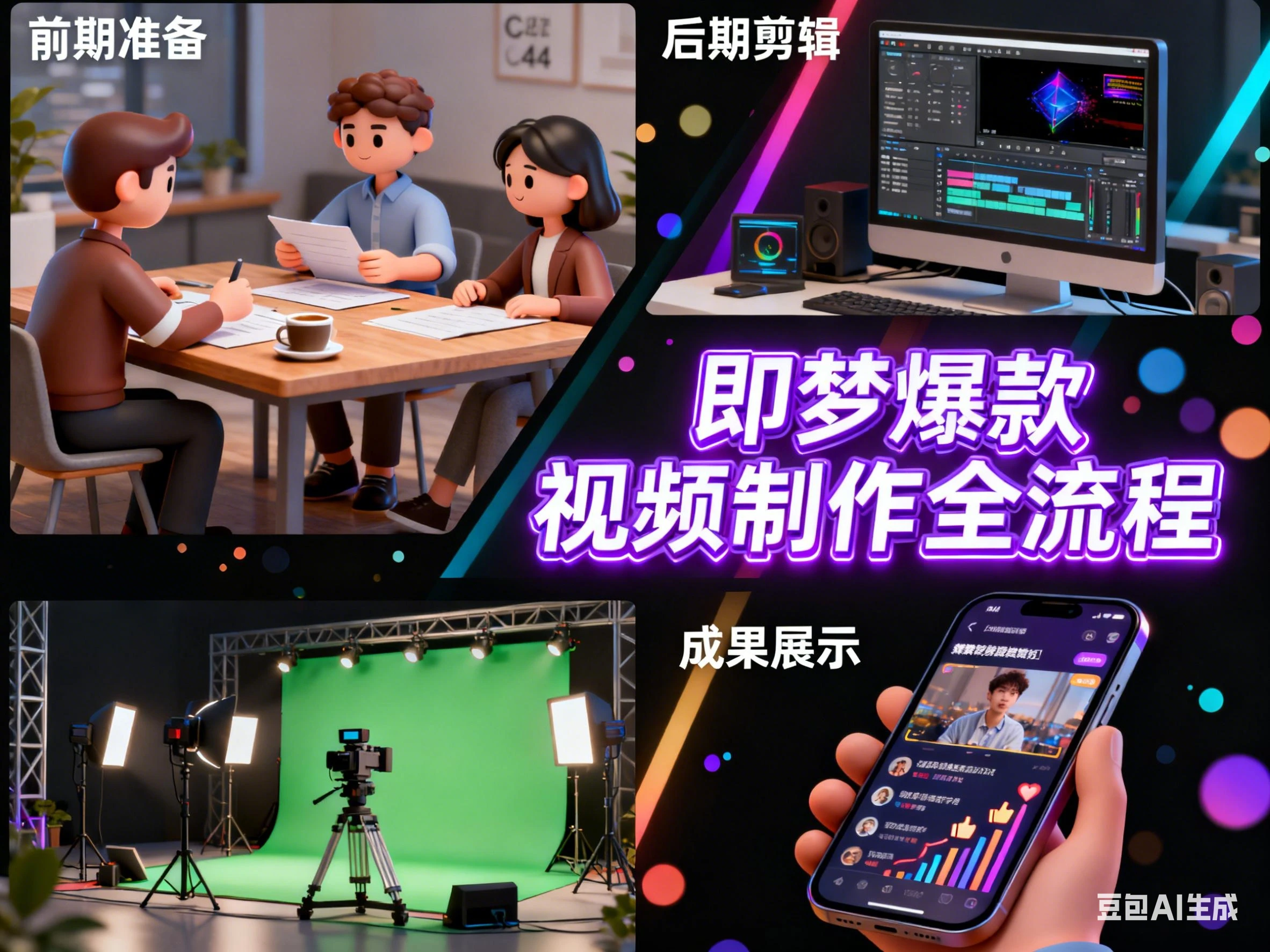 即梦爆款视频制作全流程