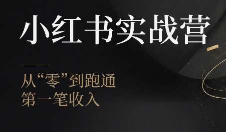 金金老师·小红书实战营 金金老师·小红书实战营