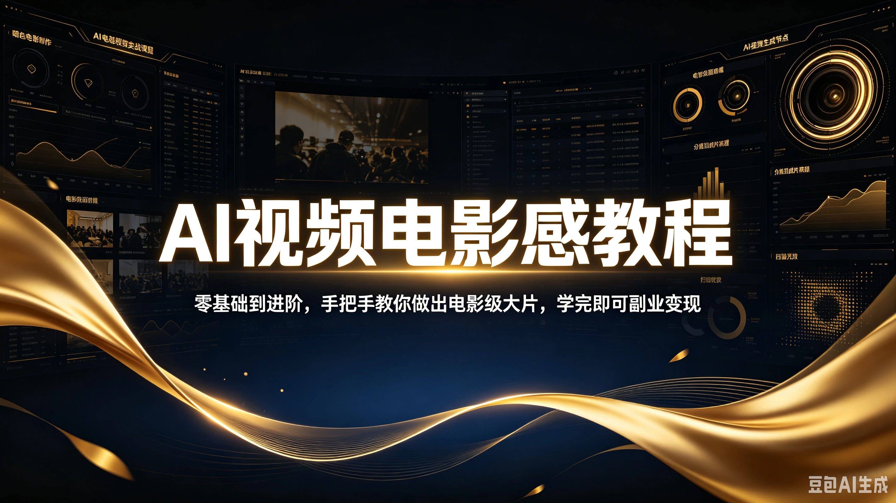 【精】AI视频电影感教程!零基础到进阶,手把手教你做出电影级大片,学完即可副业变现! 【精】AI视频电影感教程!零基础到进阶,手把手教你做出电影级大片,学完即可副业变现!