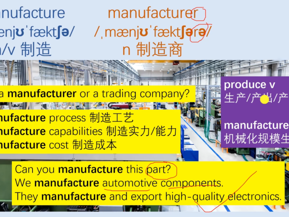 Mr曹·实用外贸制造业英语课程